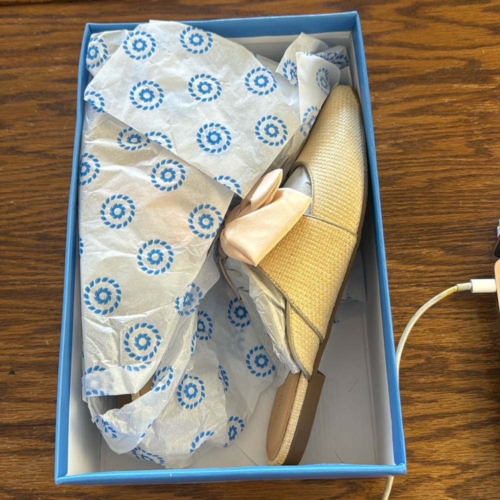 JACK ROGERS HEIDI MULE RATTAN - Picture 2 of 5
